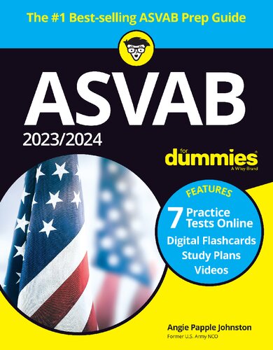 20232024 Asvab For Dummies 12th Angie Papple Johnston