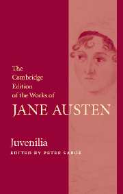 Juvenilia 1st Edition Jane Austen