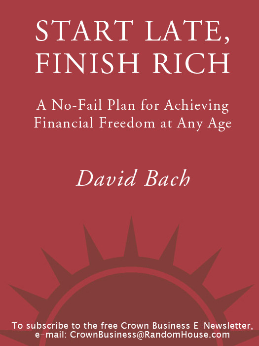 Start Late Finish Rich David Bach