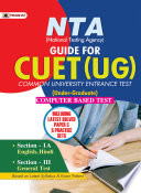 Guide For Cuet Ug Common University Entrance Test Undergraduate Computer Based Test English Team Prabhat