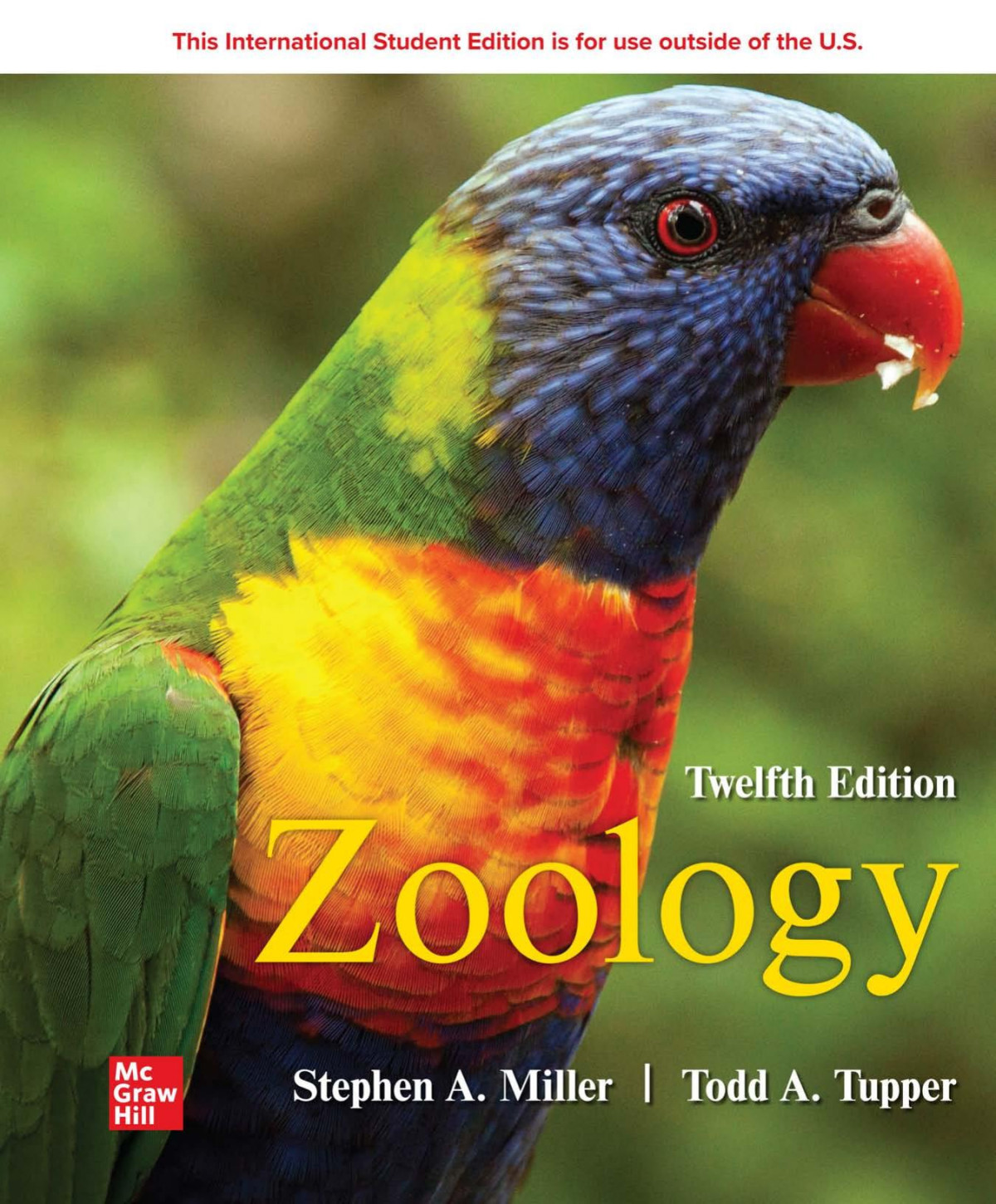 Zoology 12th Stephen A Miller Todd A Tupper