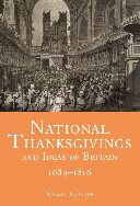 National Thanksgivings And Ideas Of Britain 16891816 Warren Johnston