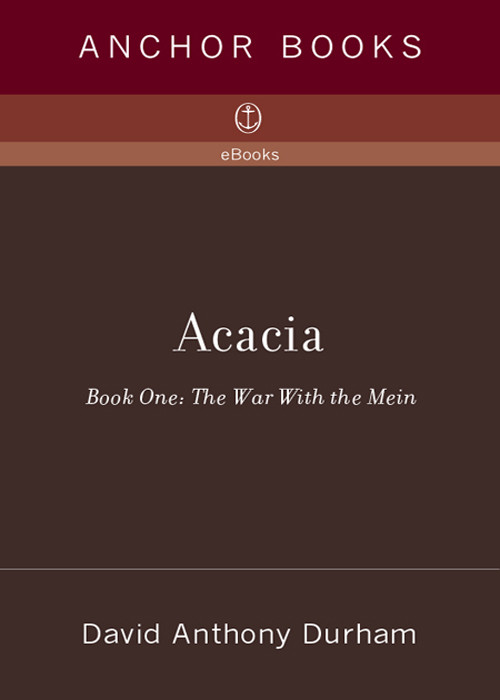 Acacia The War With The Mein David Anthony Durham