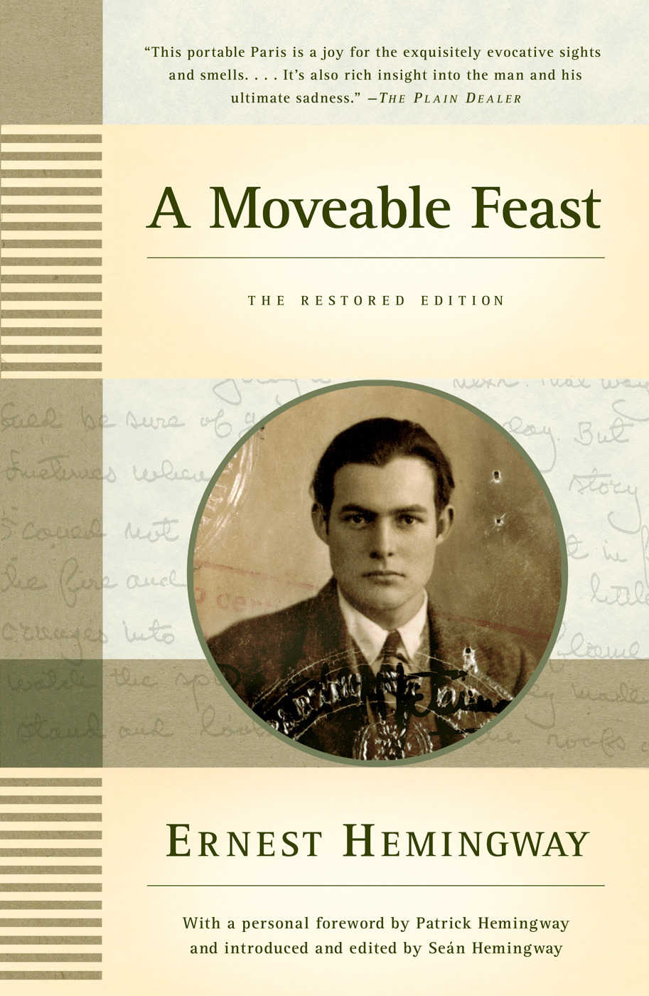 A Moveable Feast The Restored Edition Ernest Hemingway