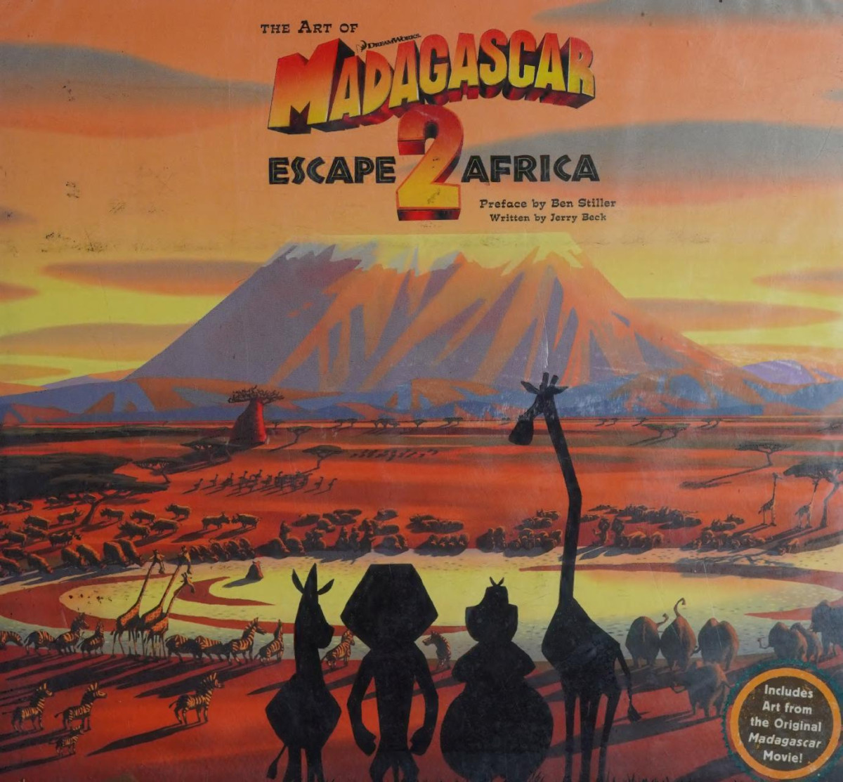 The Art Of Madagascar Escape 2 Africa First Edition Jerry Beck