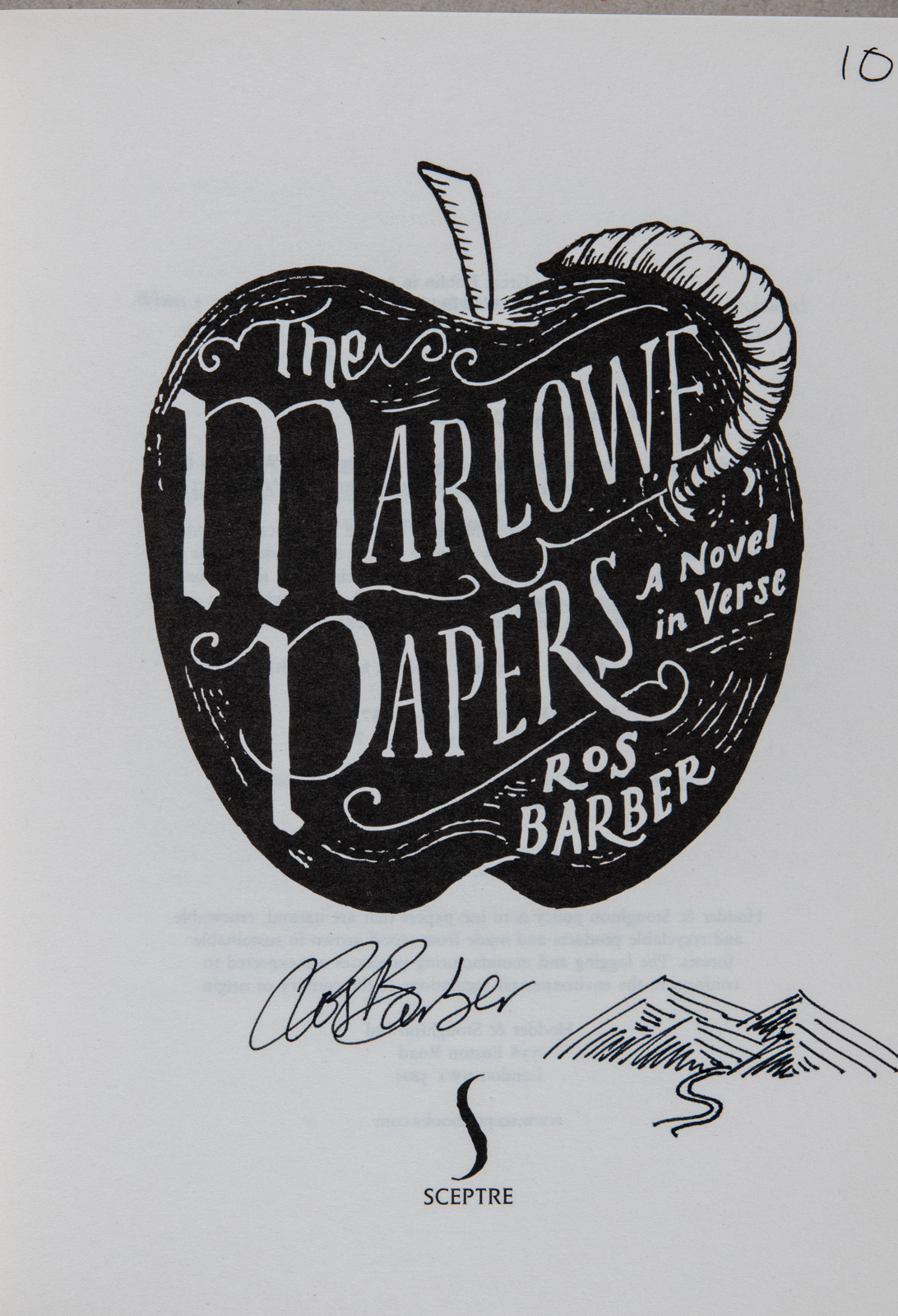 The Marlowe Papers A Novel Ros Barber