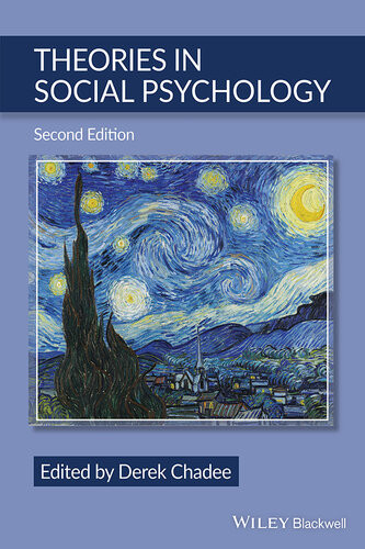 Theories In Social Psychology 2nd Edition 2nd Derek Chadee