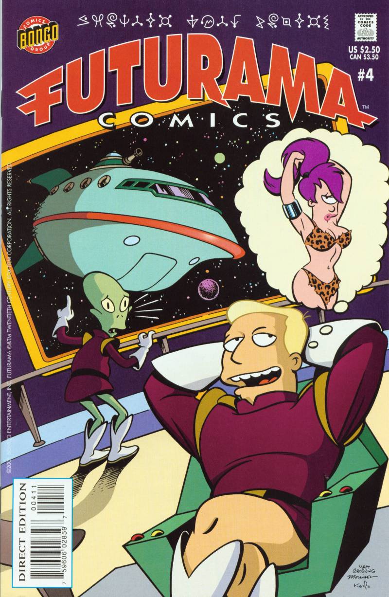 Futurama Comics 4 Doop The Right Thing Bill Morrison Dave Stewart Eric Rogers Karen Bates Matt Groening Nathan Kane Phyllis Novin