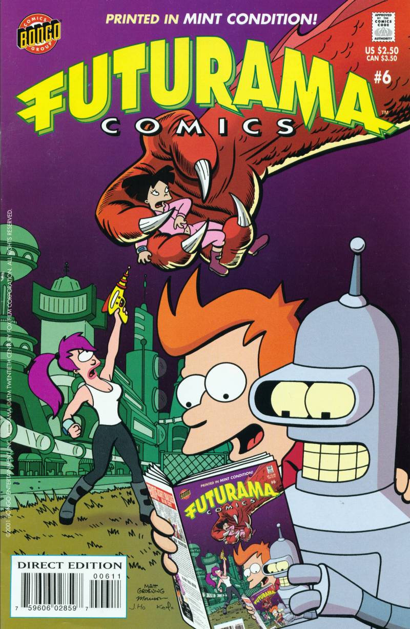 Futurama Comics 6 Xmas Time Is Fear Bill Morrison Dave Stewart Eric Rogers James Lloyd Karen Bates Steve Steere