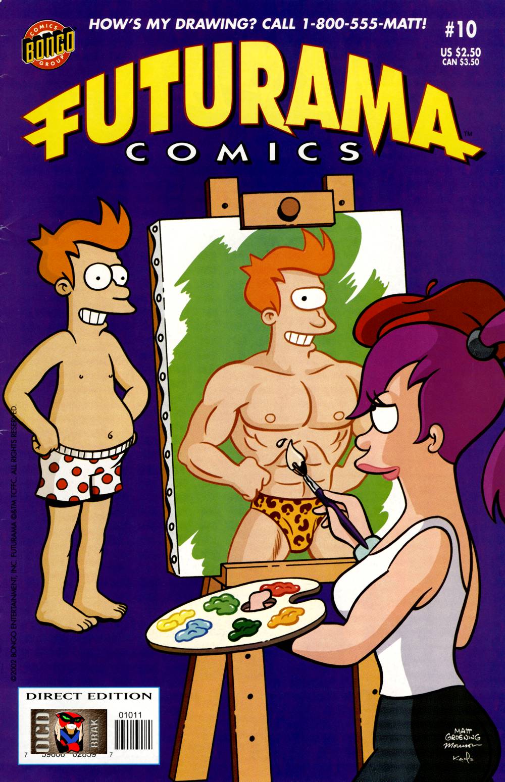 Futurama Comics 10 Big Sweep Bill Morrison Eric Rogers Joey Mason John Delaney Karen Bates Phyllis Novin