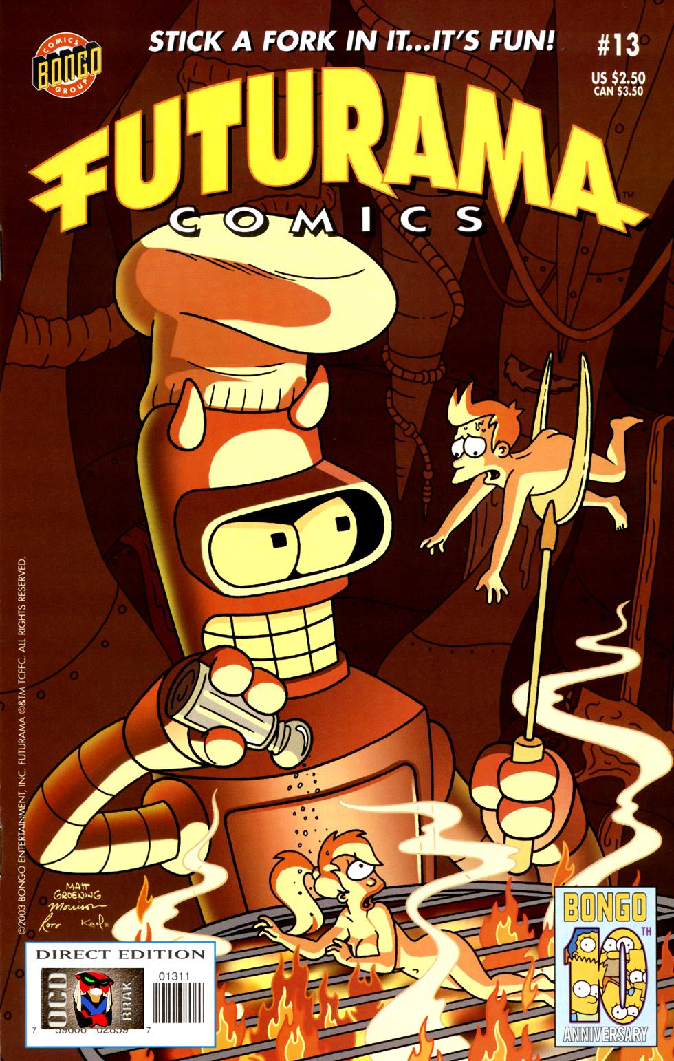 Futurama Comics 13 The Bender You Say Bill Morrison Ian Boothby James Lloyd Karen Bates Steve Steere
