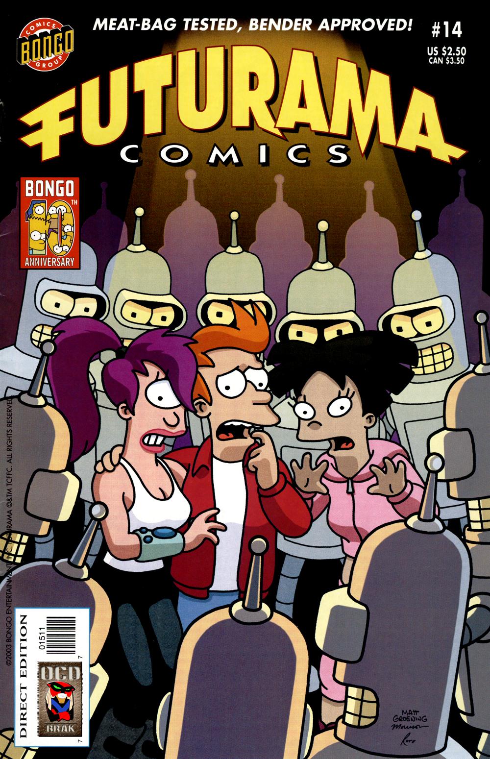 Futurama Comics 14 Six Characters In Search Of A Story Bill Morrison Joey Mason Karen Bates Patric M Verrone Phyllis Novin Tom King