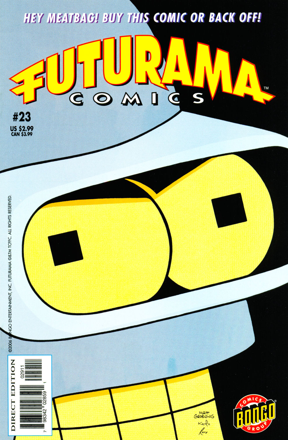 Futurama Comics 23 The Ateam Andrew Pepoy Bill Morrison Ian Boothby Karen Bates