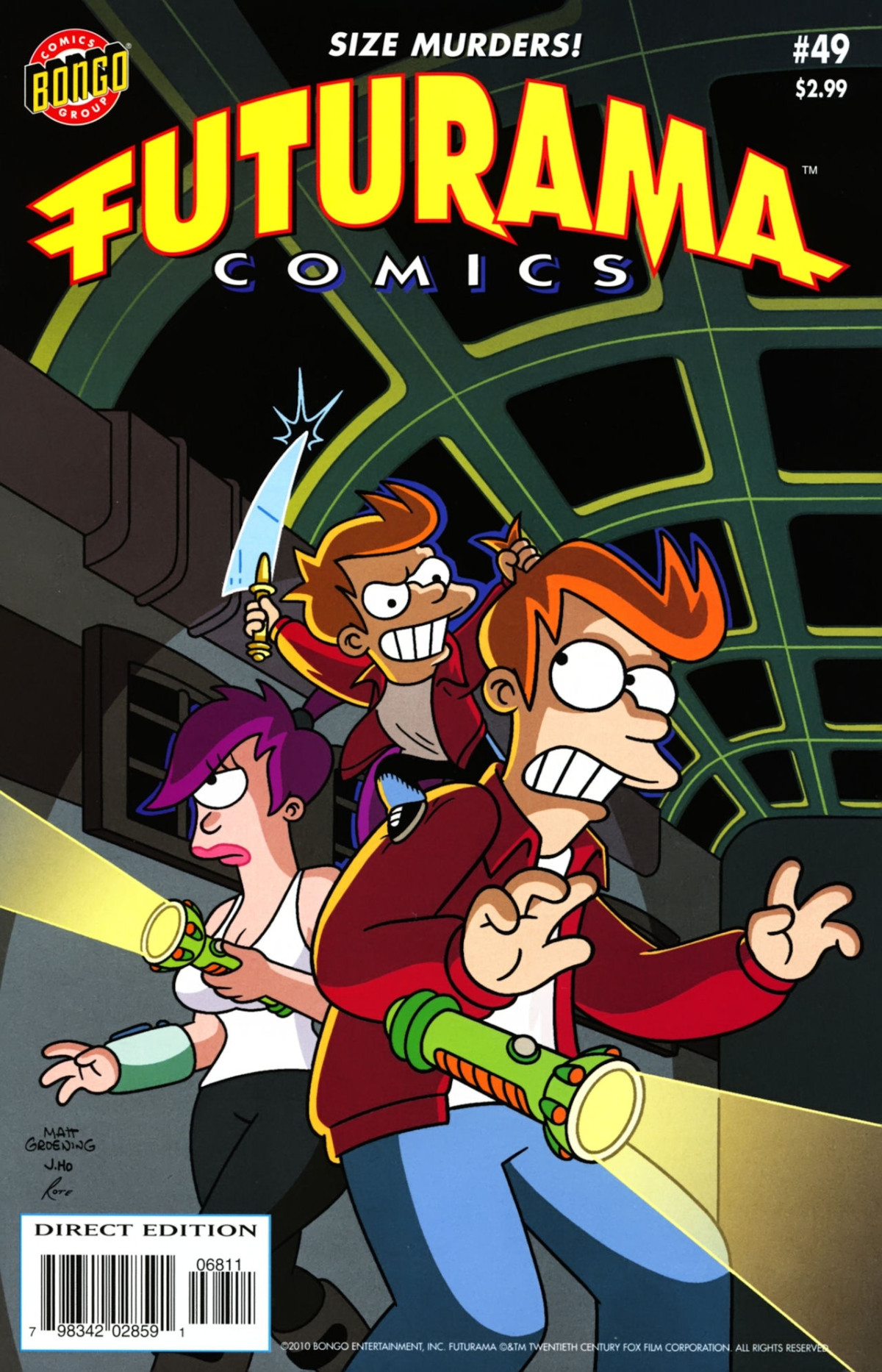 Futurama Comics 49 Dummy Up Art Villanueva Bill Morrison Dan Davis Ian Boothby Karen Bates Mike Kazaleh