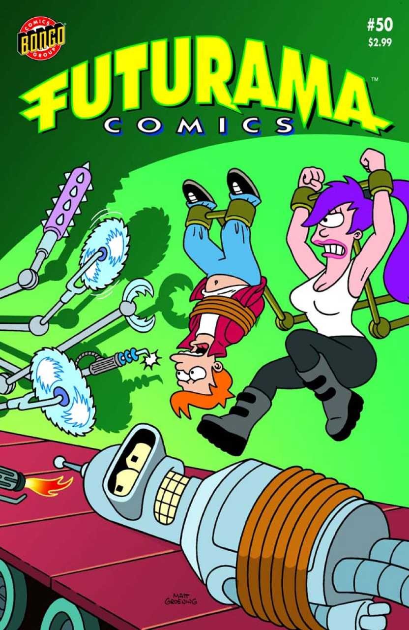 Futurama Comics 50 Your Mother Wears Pilot Boots Alan Hellard Andrew Pepoy Bill Morrison Ian Boothby James Lloyd Karen Bates