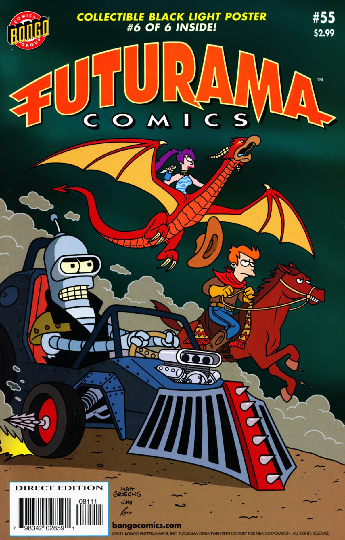Futurama Comics 55 The Trouble With Trilogies Bill Morrison Dan Davis Ian Boothby Karen Bates Robert Stanley Tone Rodriguez
