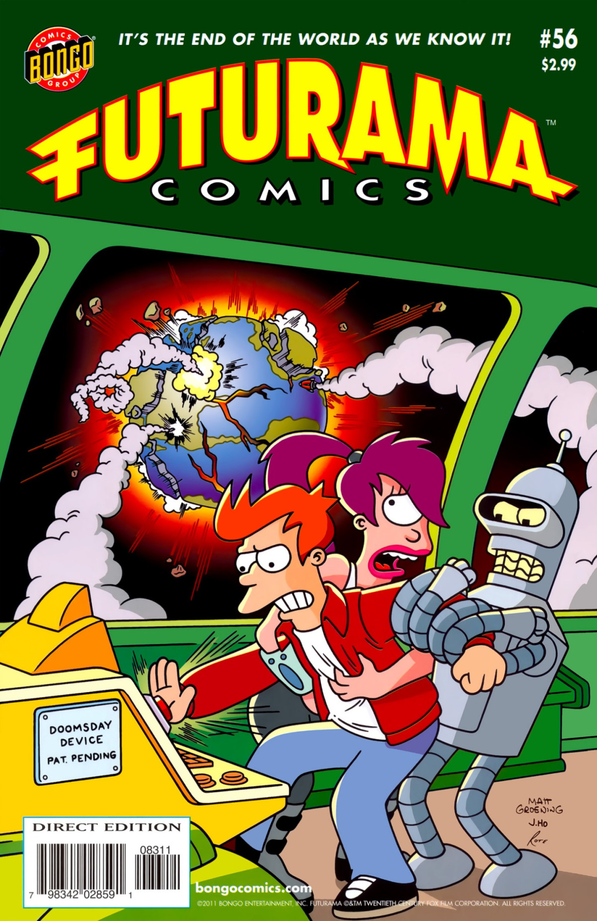 Futurama Comics 56 Do You Want Fry With That Alan Hellard Ian Boothby Karen Bates Mike Kazaleh Mike Rote
