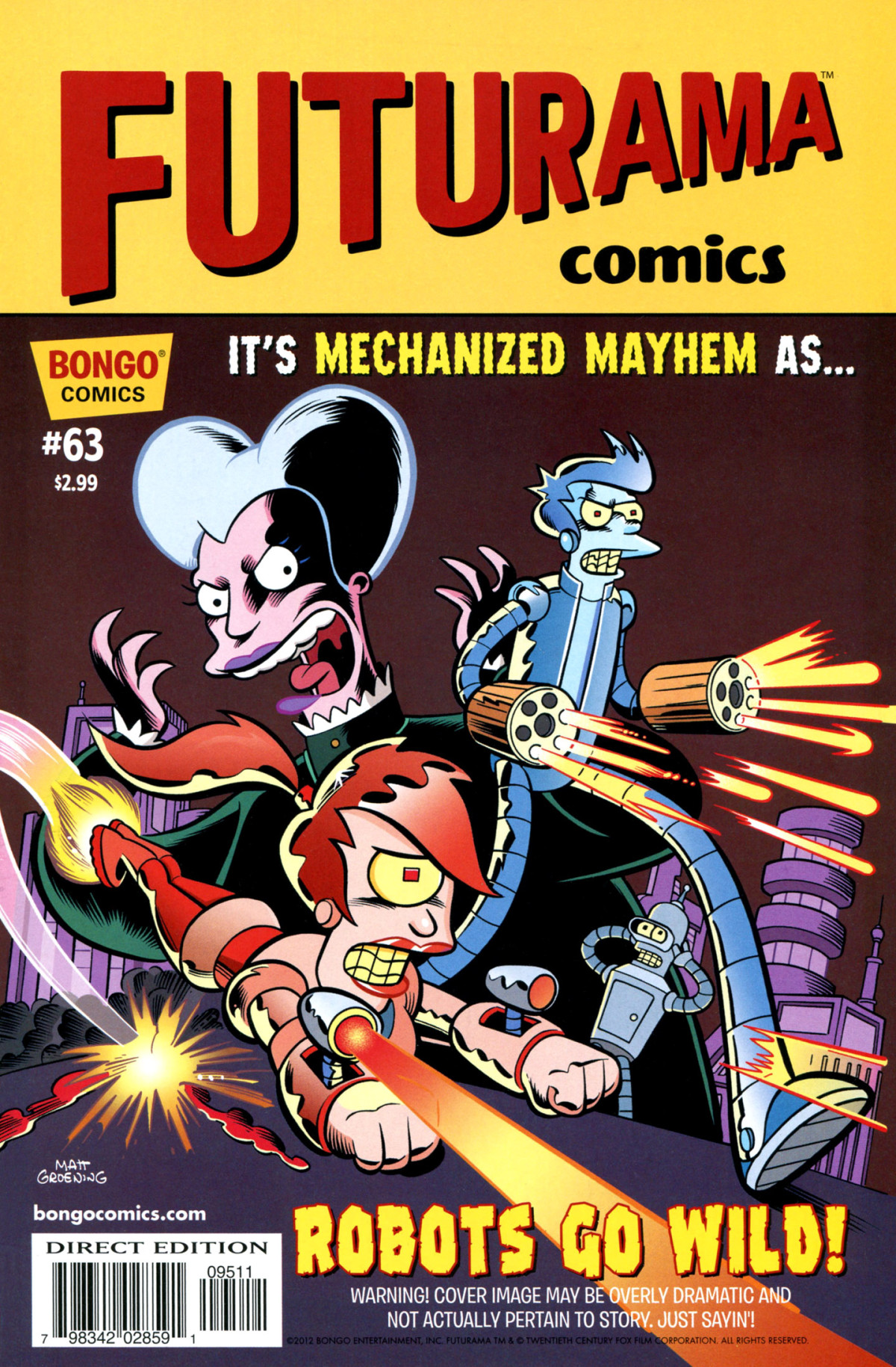 Futurama Comics 63 Ignerance Is Bliss Andrew Pepoy Ian Boothby John Delaney Karen Bates Nathan Kane Robert Stanley Tone Rodriguez
