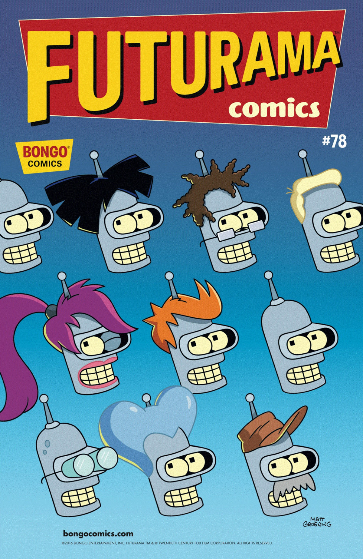 Futurama Comics 78 Little Orphan Android Andrew Pepoy Ian Boothby James Lloyd Jason Ho