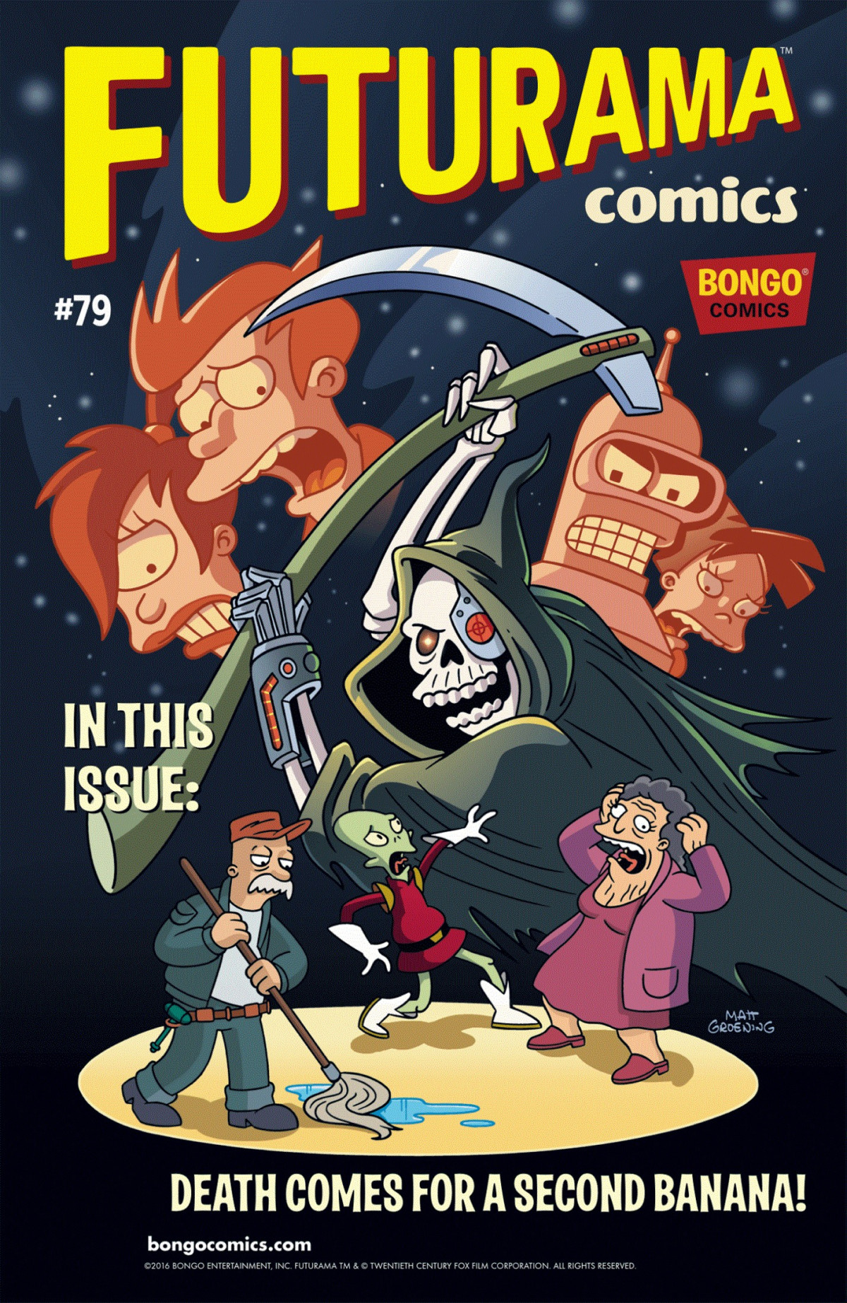 Futurama Comics 79 Kif Of Death 1st Edition Andrew Pepoy Ian Boothby