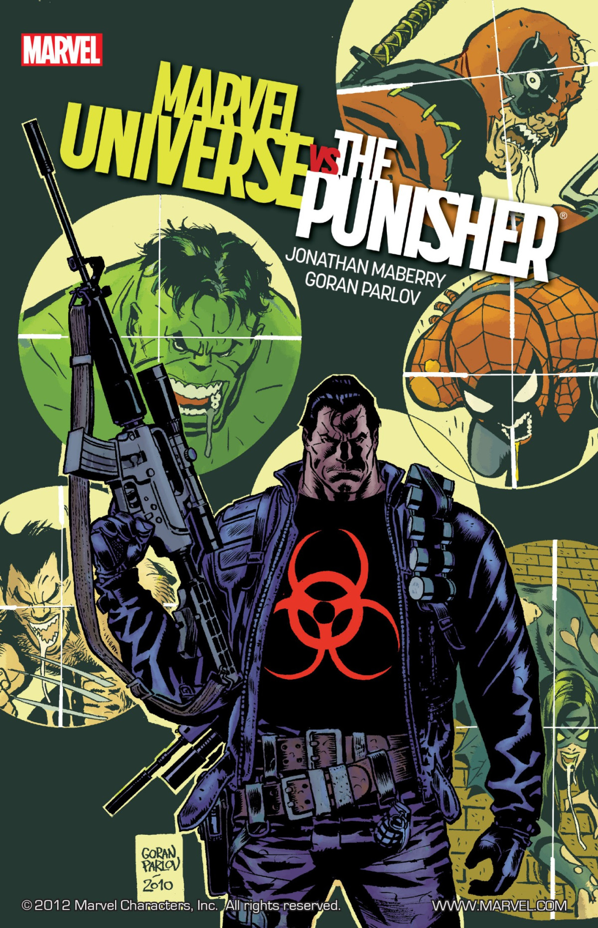 Marvel Universe Vs 1 Marvel Universe Vs The Punisher Alan Fine Axel Alonso Cory Petit Dan Buckley Goran Parlov Joe Quesada Jonathan Maberry Lee Loughridge Sebastian Girner