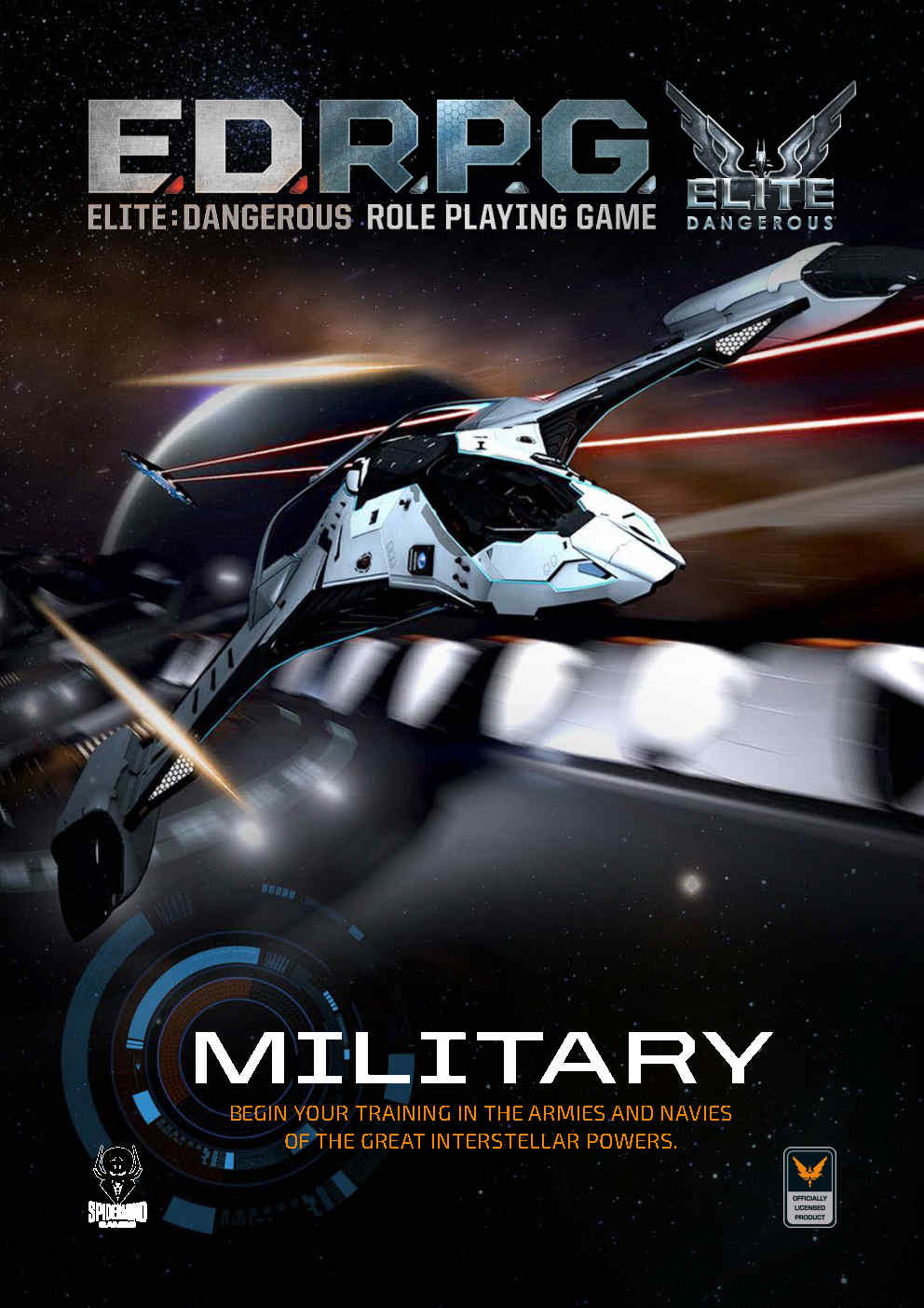 Elite Dangerous Role Playing Game Military 1st Edition Oliver Hulme