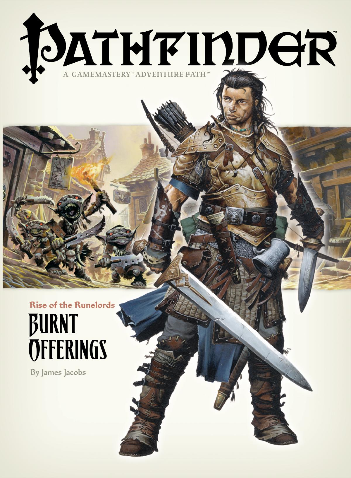 Pathfinder Rise Of The Runelords Pt 1 Burnt Offerings Paizo Publishing