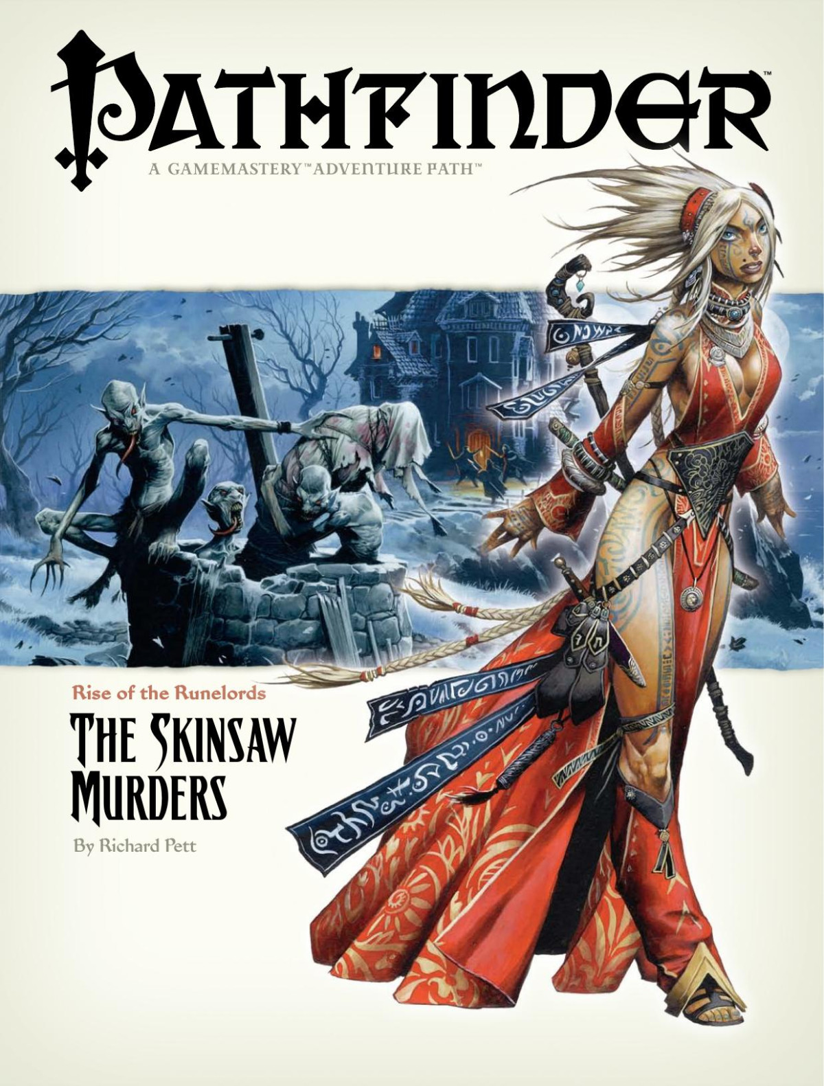 Pathfinder Rise Of The Runelords Pt 2 The Skinsaw Murders Paizo Publishing