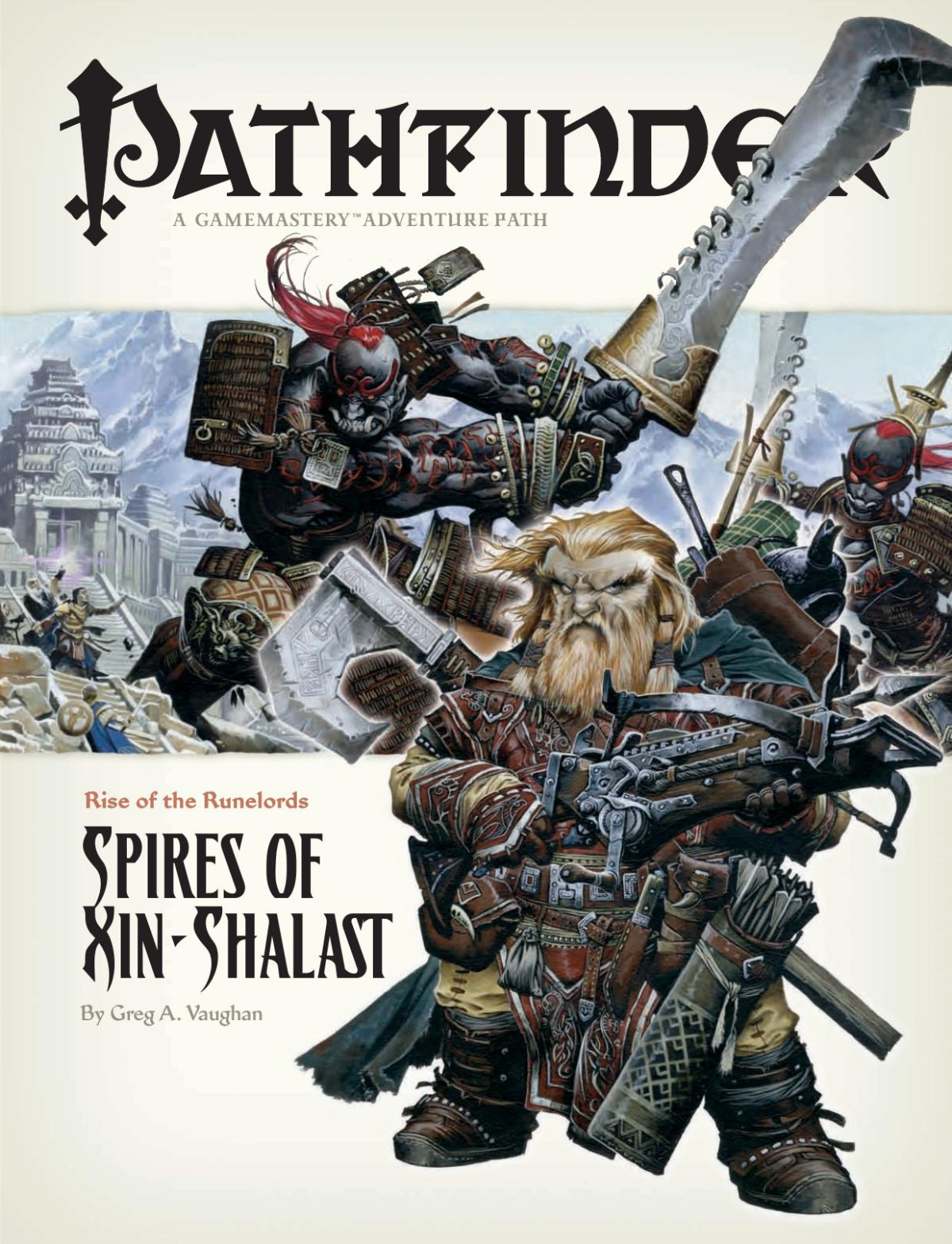 Pathfinder Rise Of The Runelords Pt 6 Spires Of Xinshalast Paizo Publishing