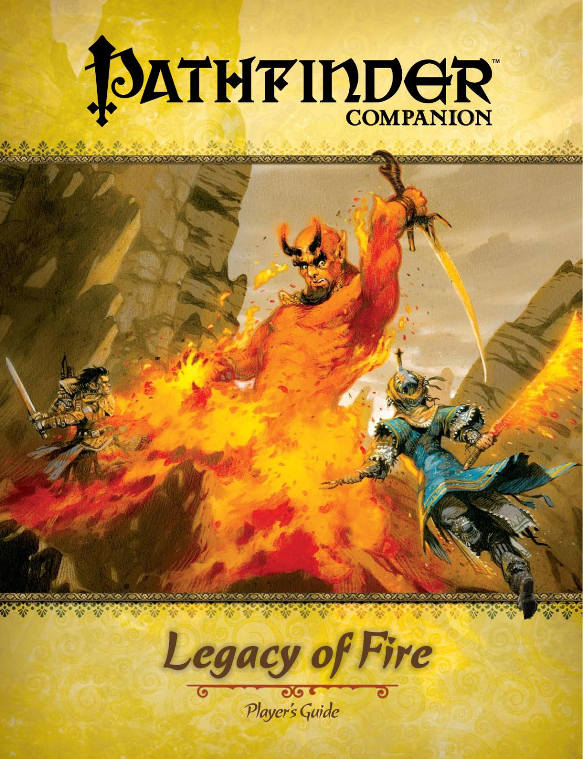 Pathfinder Companion Legacy Of Fire Players Guide Paizo Publishing