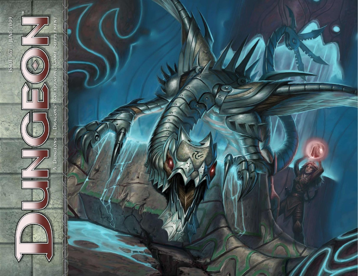 Dungeon A Dungeons Dragons Issue 167 Wizards Of The Coast