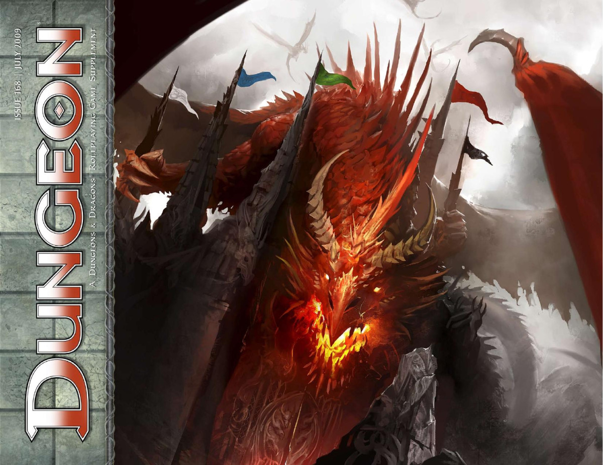 Dungeon A Dungeons Dragons Roleplaying Game Supplement Issue 168 Wizards Of The Coast