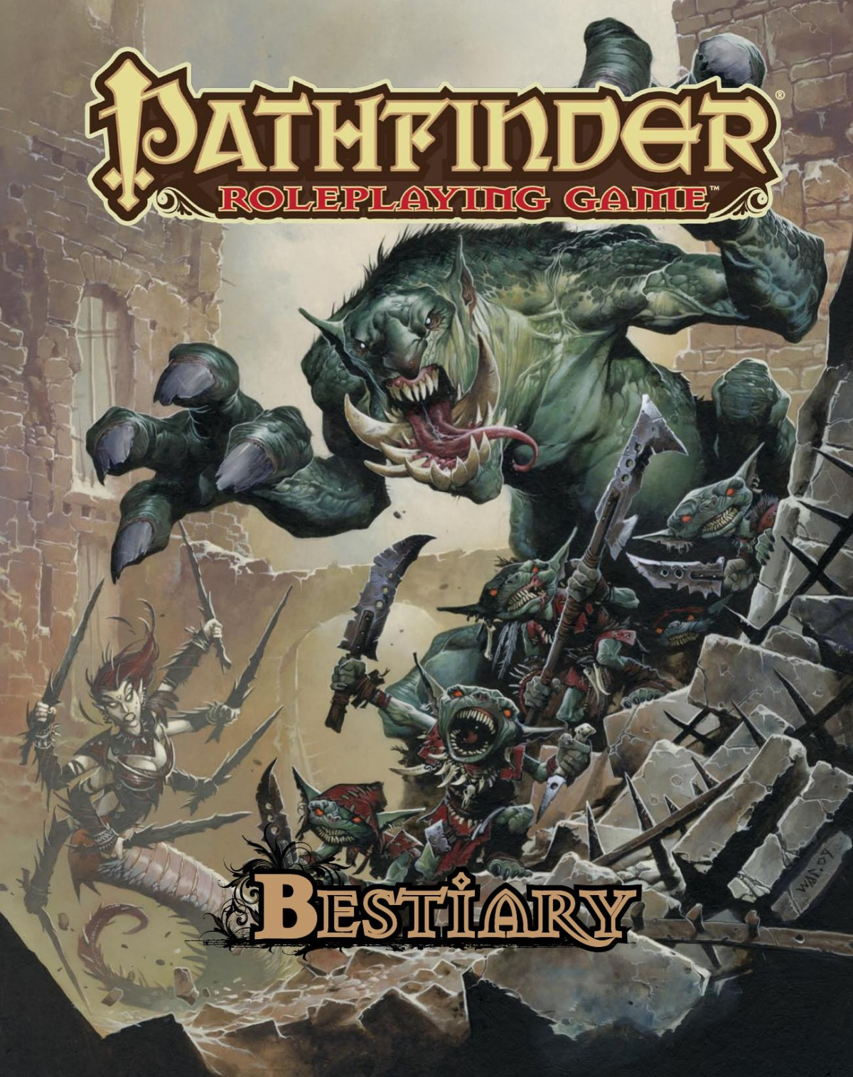 Pathfinder Bestiary Paizo