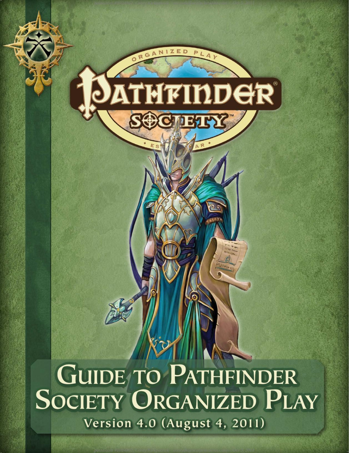 Guide To Pathfinder Society Organized Play Version 40 Joshua J Frost