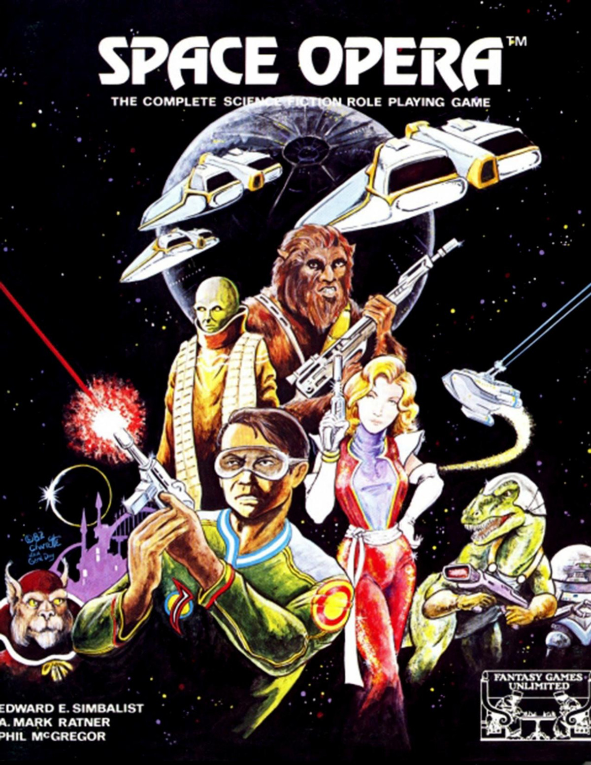 Space Opera Roleplaying Game Edward E Simbalist A Mark Ratner
