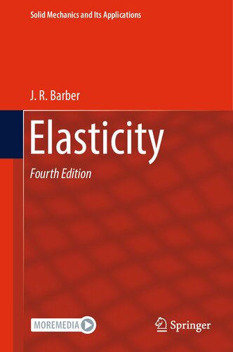 Elasticity 4th Edition J R Barber