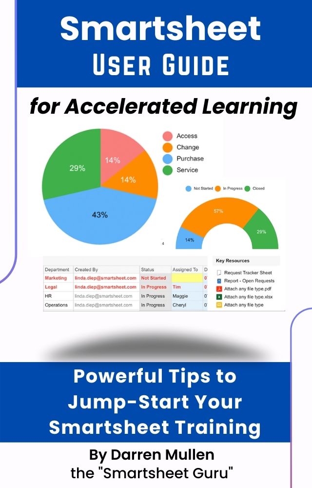 Smartsheet User Guide For Accelerated Learning Powerful Tips To Jumpstart Your Smartsheet Training Mullen