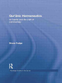 Quranic Hermeneutics Altabrisi And The Craft Of Commentary 1st Edition Bruce Fudge