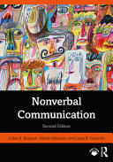 Nonverbal Communication 2nd Edition Judee K Burgoon Valerie Lynn Manusov