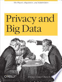 Privacy And Big Data Terence Craig Mary Ludloff