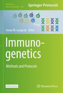 Immunogenetics 1st Anton W Langerak