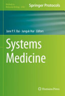 Systems Medicine 1st Jane Pf Bai Junguk Hur