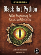 Black Hat Python 2nd Edition Justin Seitz Tim Arnold