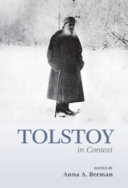 Tolstoy In Context Anna A Berman Editor