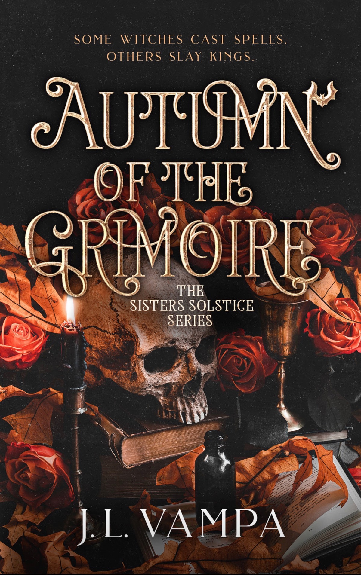 Autumn Of The Grimoire Sisters Solstice Series Book One J L Vampa