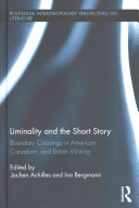 Liminality And The Short Story 1st Edition Jochen Achilles Ina Bergmann