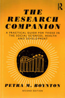 The Research Companion A Practical Guide For Those In The Social Sciences Health And Development 2nd Edition Petra M Boynton