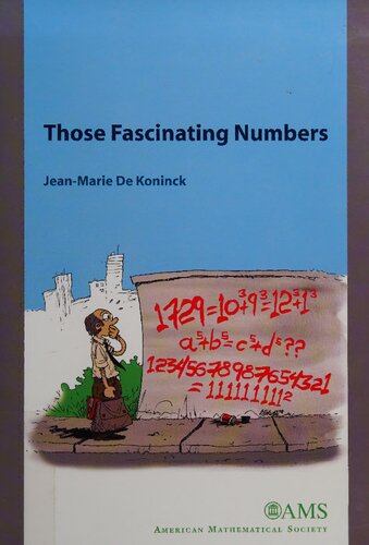 Those Fascinating Numbers Jeanmarie De Koninck