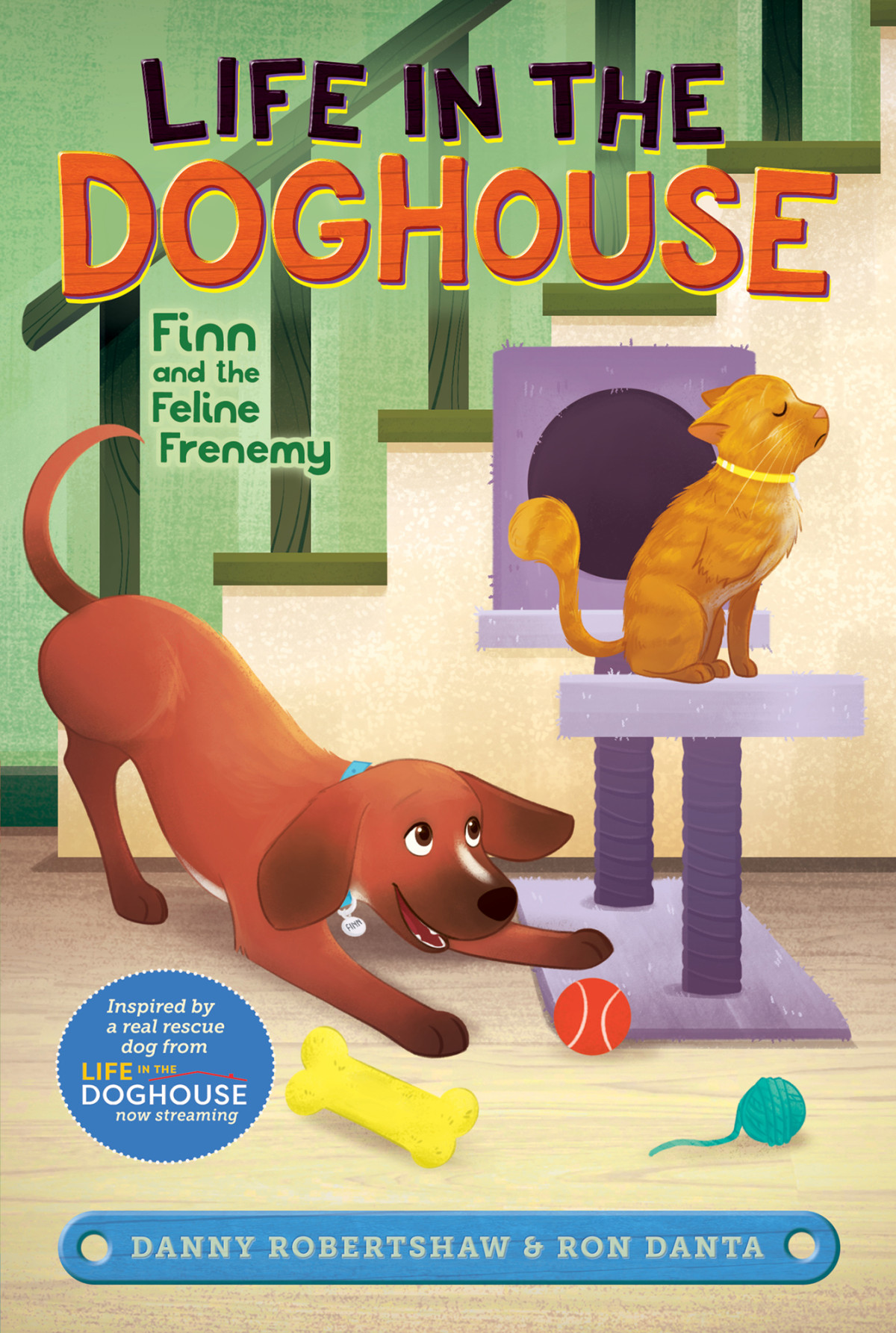 Finn And The Feline Frenemy Danny Robertshaw Ron Danta Crystal Velasquez
