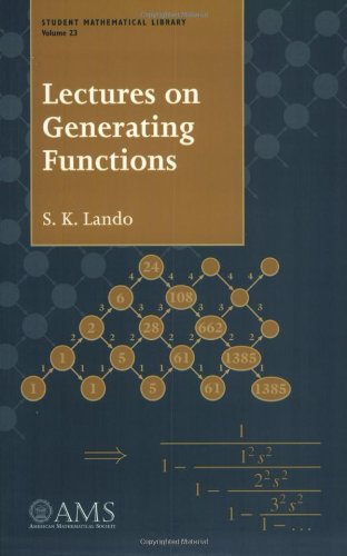 Lectures On Generating Functions Sergei K Lando